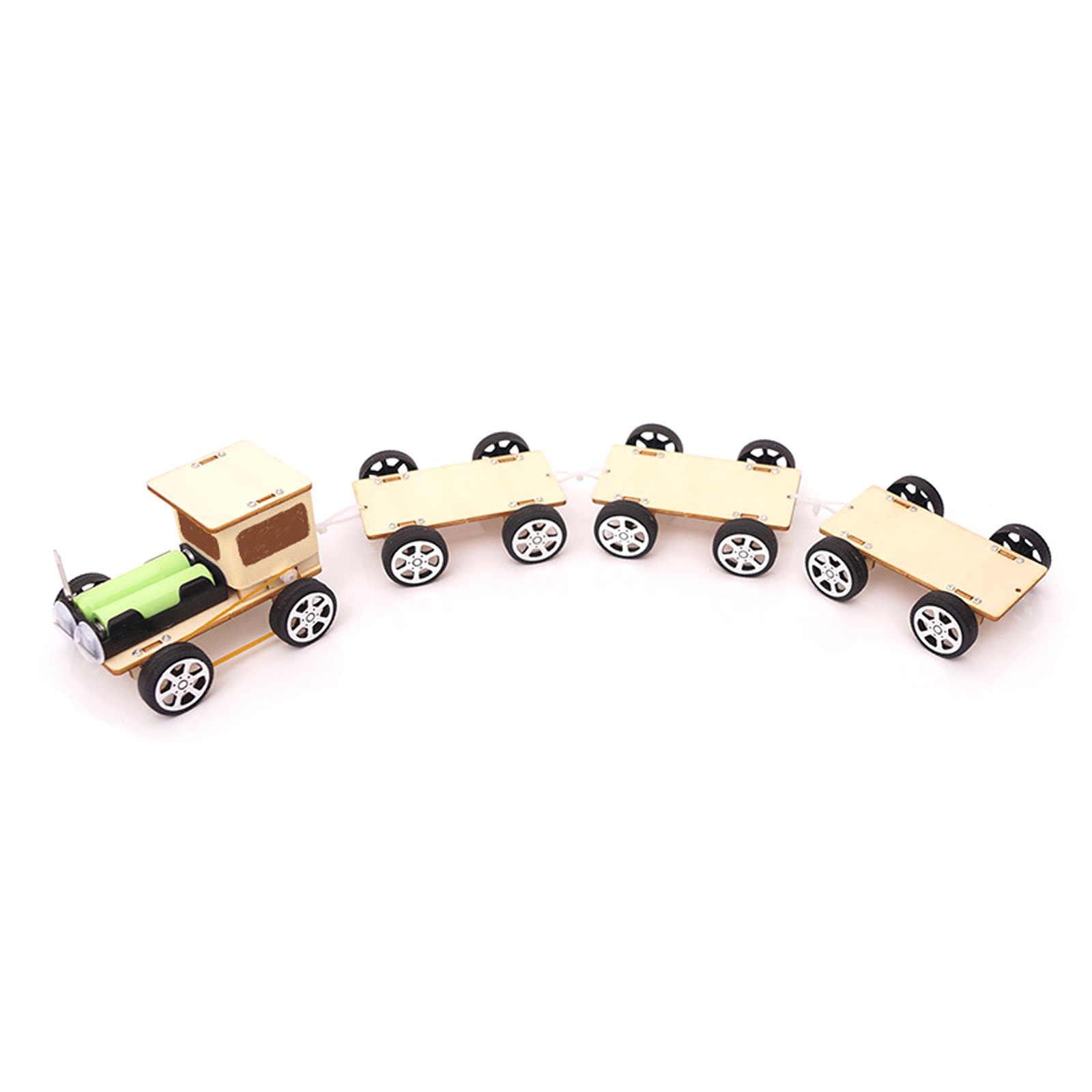 Science Project Kit - STEM DIYキットおもちゃ 電車 電気教育科学実験 テクノロジー電子工作プロジェクト 男の子向け