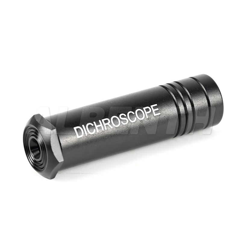 Spectroscope Handheld - Albenth 宝石方解石ジクロスコープトリコイック宝石宝石宝石学検査 16 ミリメートル直径ヘビーハンドヘルド宝石分光計