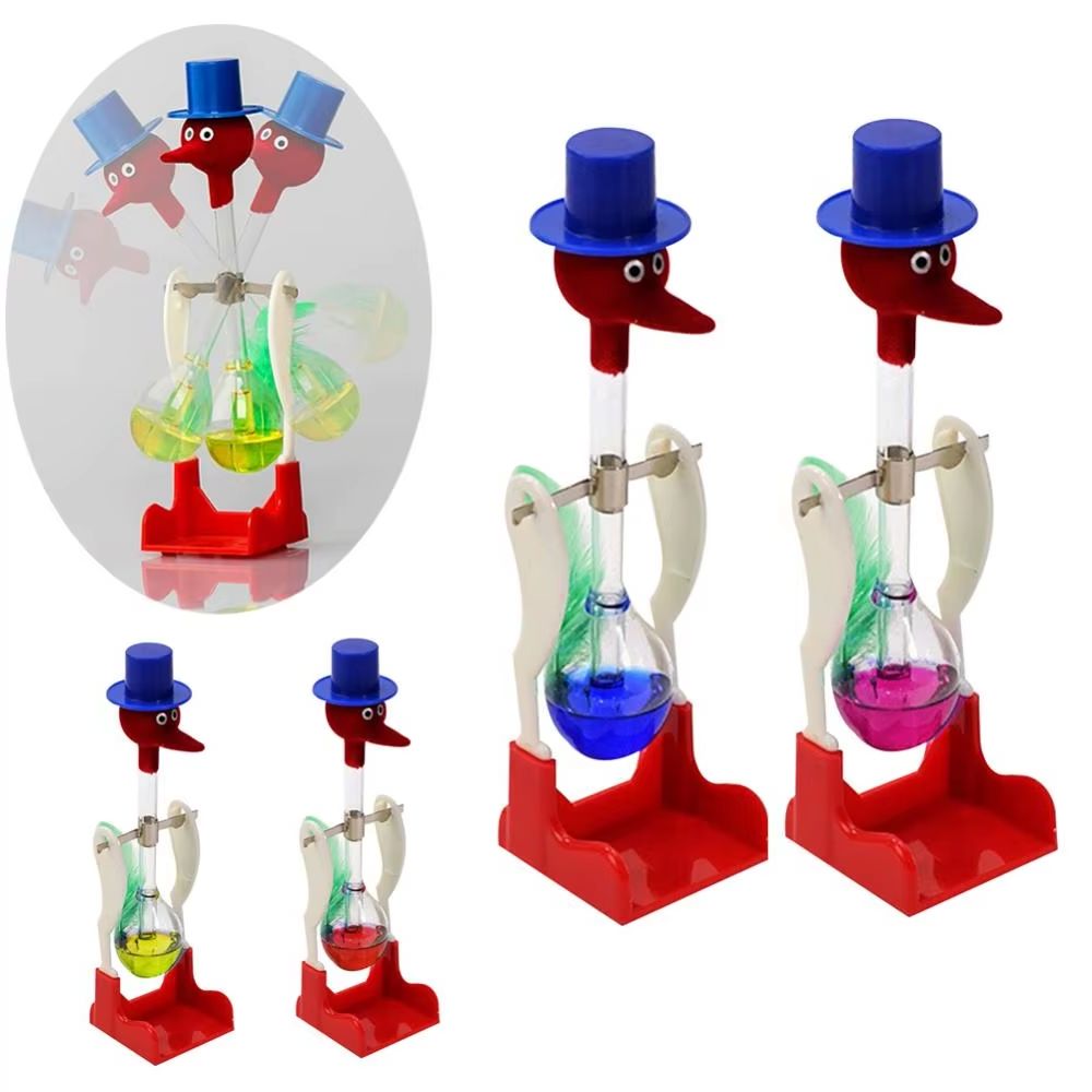 Science Bob - クラシックな飲水鳥 熱膨張物理科学玩具 ヴィンテージ ラッキーバード デスクデコレーション 教育的いたずらギフト