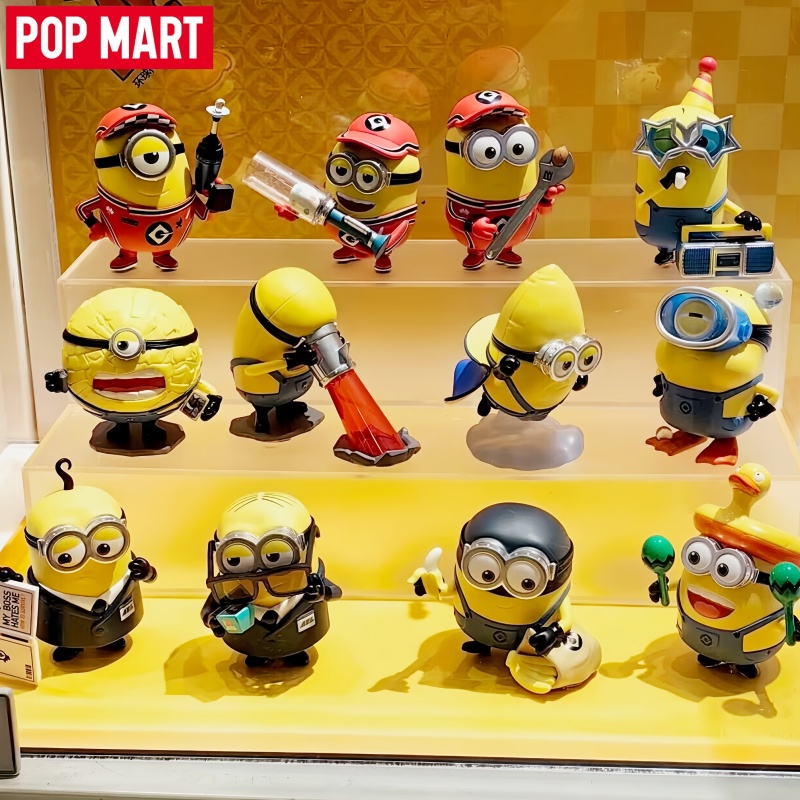 Science Bob - ホットな正規品POP MART ユニバーサル怪盗グルーの月泥棒4シリーズ ブラインドボックス おもちゃ 可愛いアニメアクションフィギュア