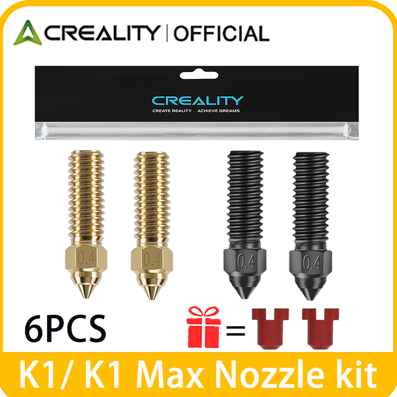 Science Max - Creality 公式 K1/K1 Max ノズルキット 真鍮/硬化鋼