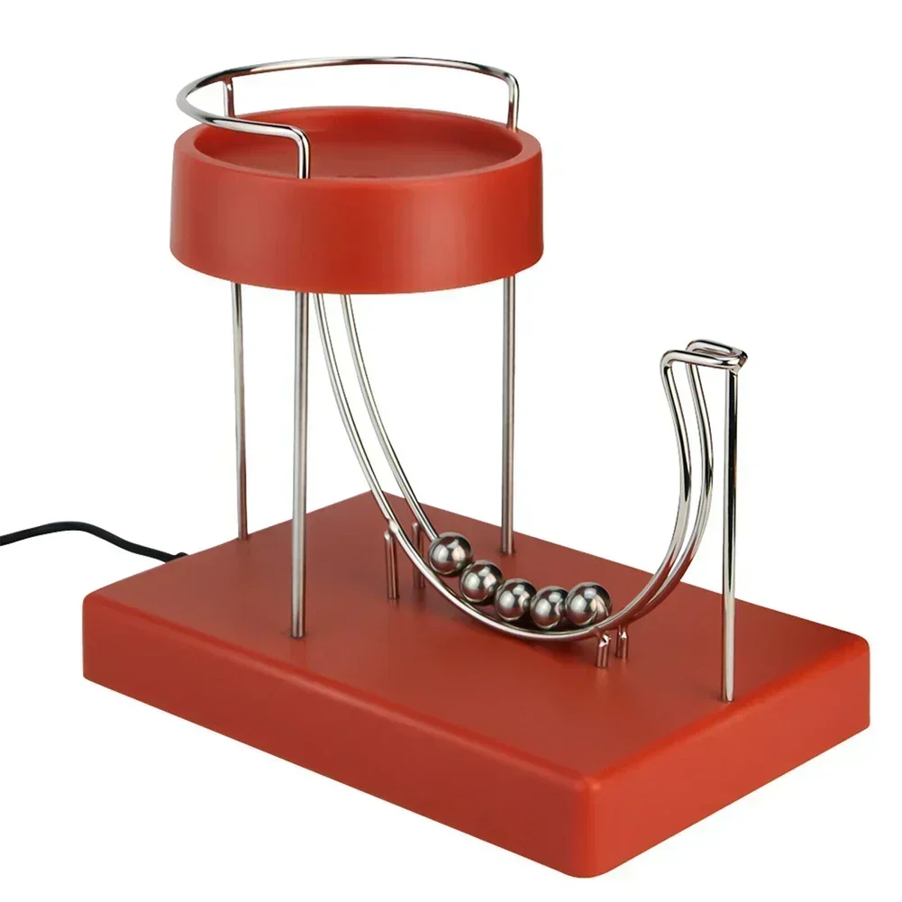 Newton Cradle Large - 電気永久機関,プラスチック彫刻,創造的な装飾,エネルギーモデル,オフィス装飾,ギフト