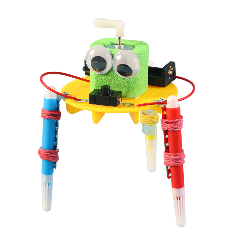 Science And Invention - DIY 落書きロボット技術小さな発明子供のための教育玩具初等および二次科学実験 G77