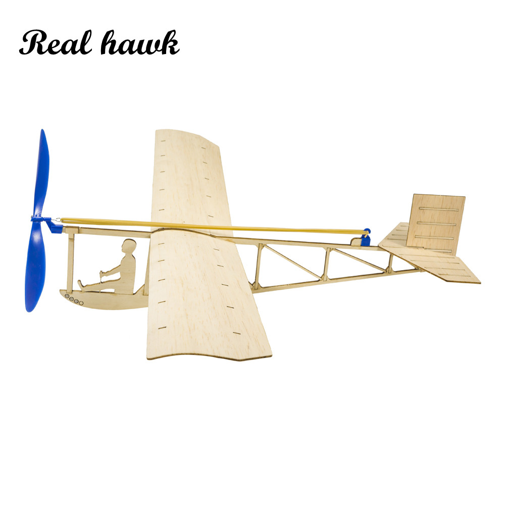 STEMゴム動力飛行機キット、子供向けDIY木製グライダーお - Science Project のレビューと価格