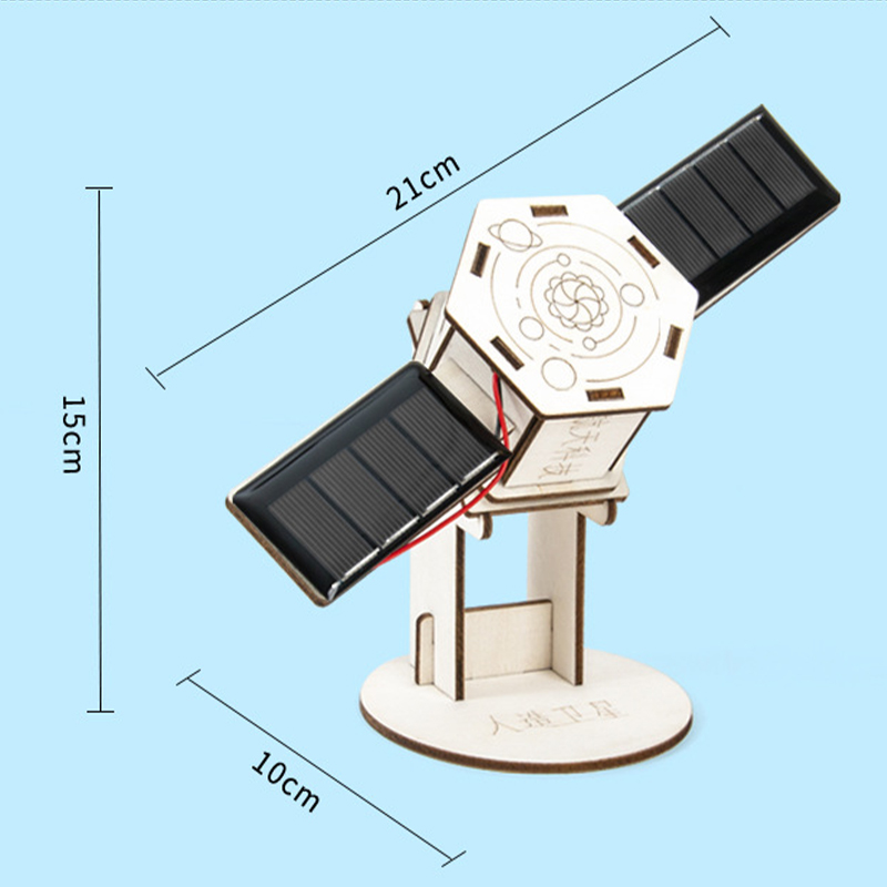 DIY 太陽光発電衛星人工組み立てキット 子供 学生 科学教 - Science Project のレビューと価格