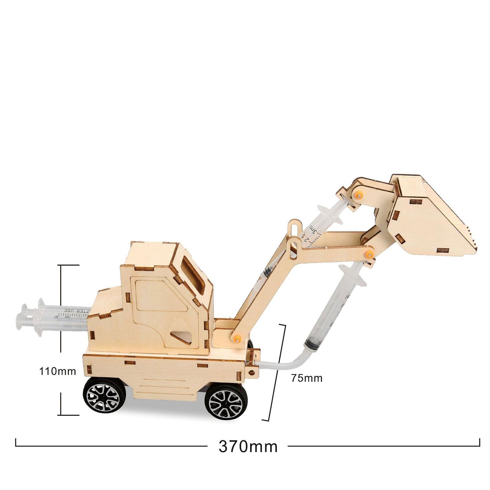 DIY教育玩具、油圧ローダー小型発明品、STEMモデル組み立 - Science And Invention のレビューと価格