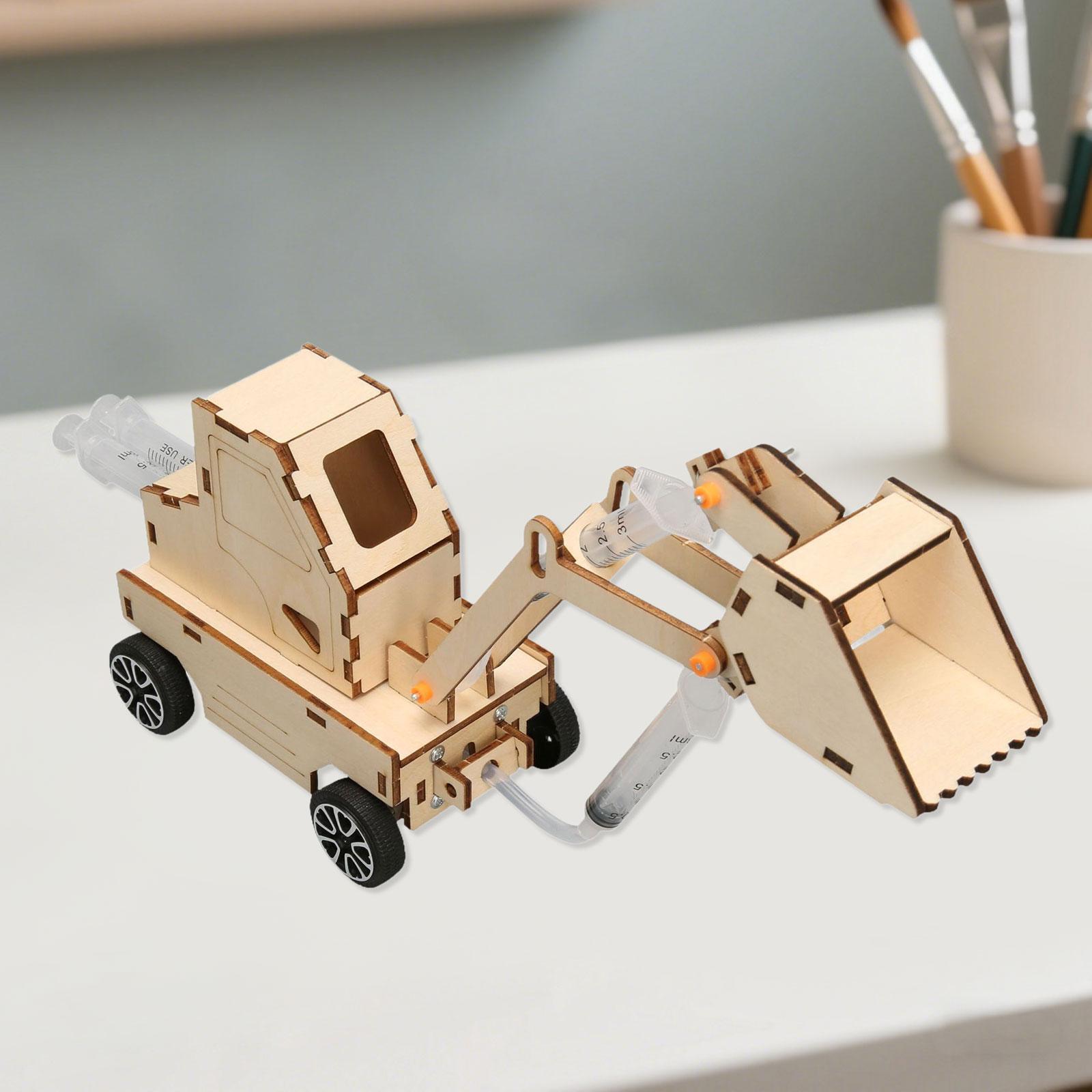 DIY教育玩具、油圧ローダー小型発明品、STEMモデル組み立 - Science And Invention のレビューと価格