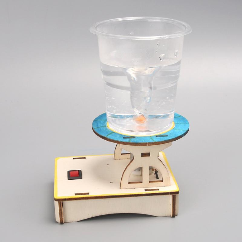 1 セット水トルネードスワールメーカー木製パズルノベルティ科 - Science Project のレビューと価格