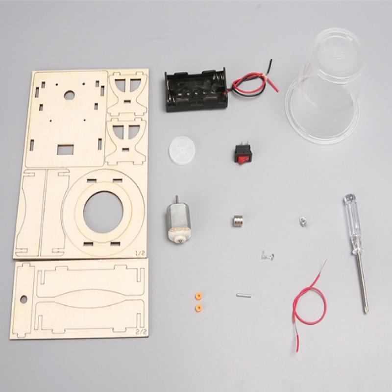 1 セット水トルネードスワールメーカー木製パズルノベルティ科 - Science Project のレビューと価格