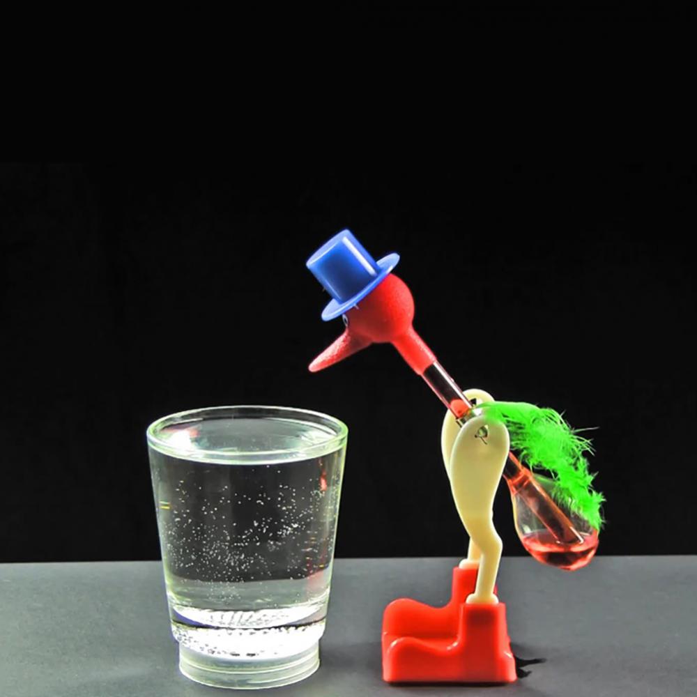 クラシックな飲水鳥 熱膨張物理科学玩具 ヴィンテージ ラッキ - Science Bob のレビューと価格