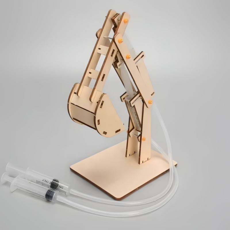 DIY 油圧ショベルモデル子供テクノロジー科学おもちゃ実験ツ - Science Project のレビューと価格