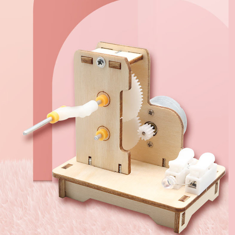 DIY ミニハンドジェネレーター DIY 科学実験キット & - Science Max のレビューと価格
