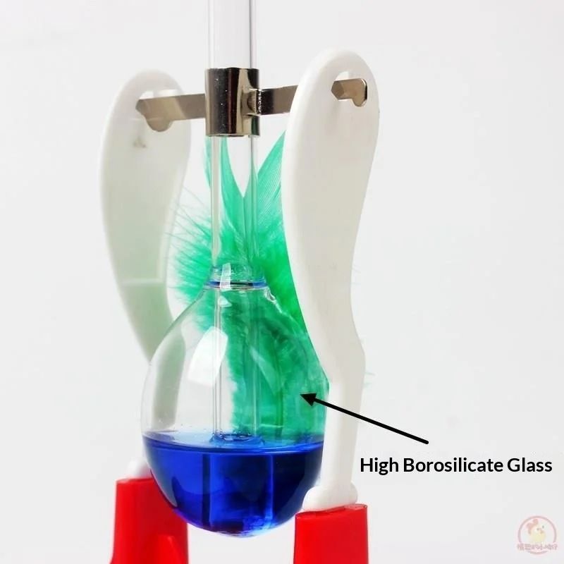 色が変わる液体ノンストップボビングドリンクバード物理科学実験 - Science Bob のレビューと価格