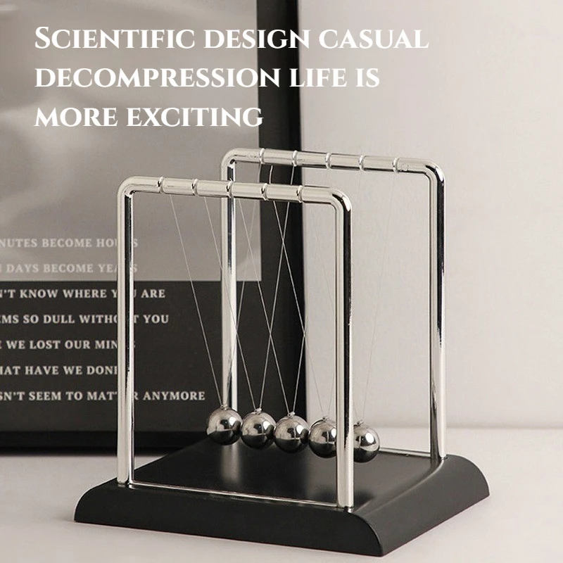 ニュートンのゆりかご バランススチールボール モーション浮遊 - Newton Cradle Large のレビューと価格