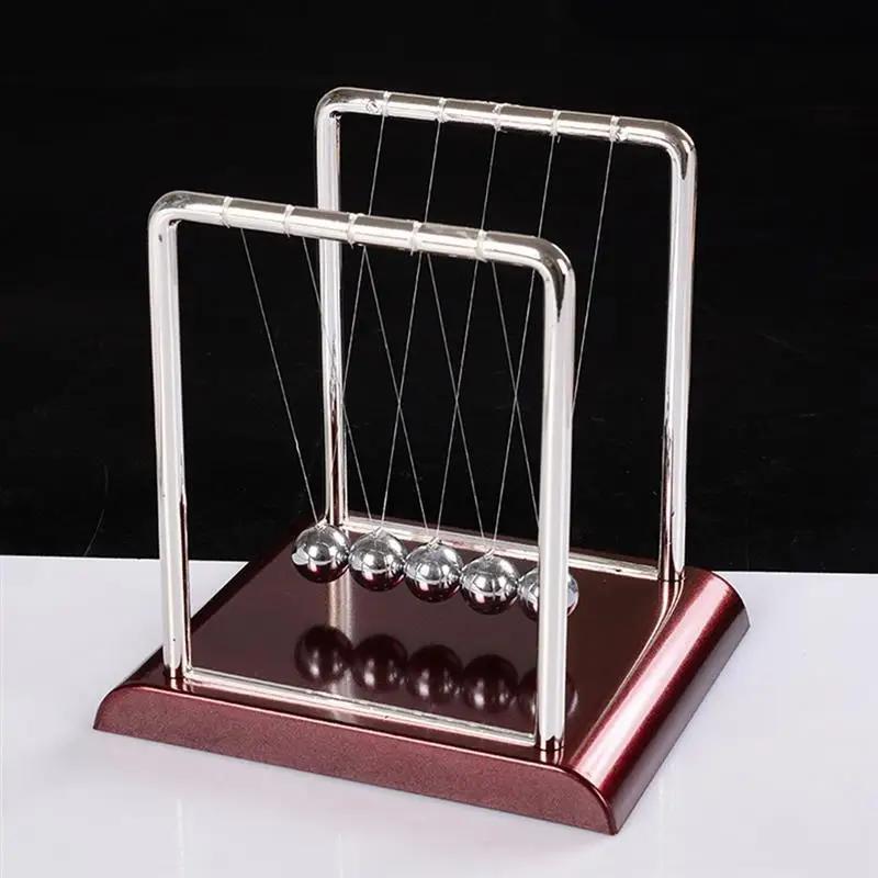 ニュートンクレードルバランススチールボール永久運動衝突ボール - Newton Cradle Large のレビューと価格