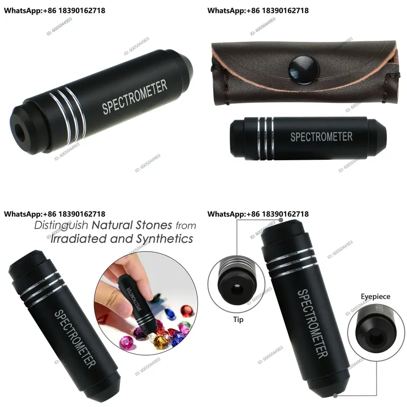 携帯型宝石格子分光計、翡翠玉宝飾品用小型分光識別ツール - Spectroscope Handheld のレビューと価格