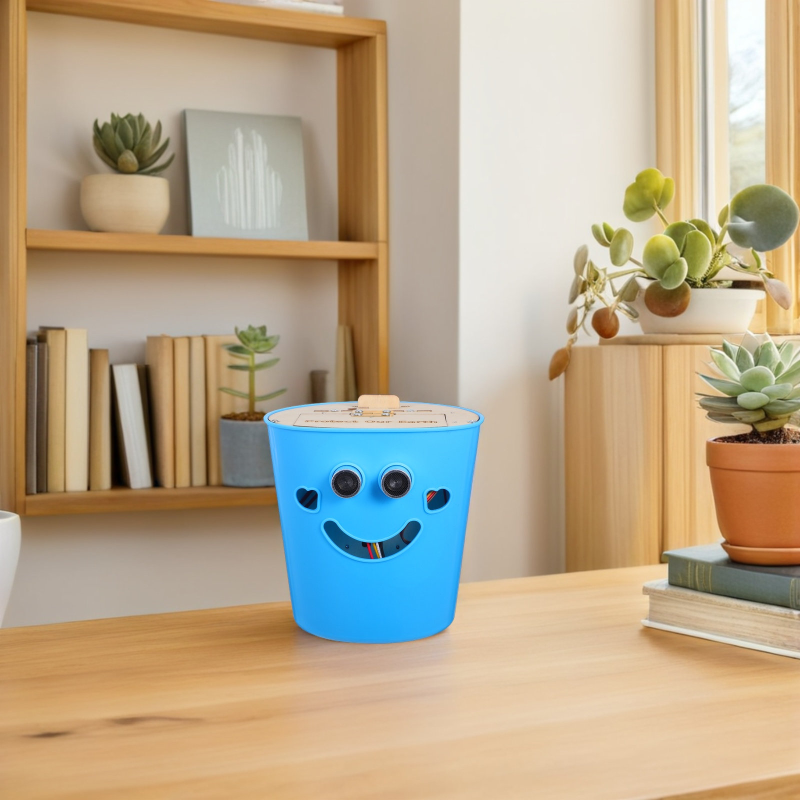 1セット インテリジェントセンサー付きゴミ箱 DIYキット  - Science Project のレビューと価格