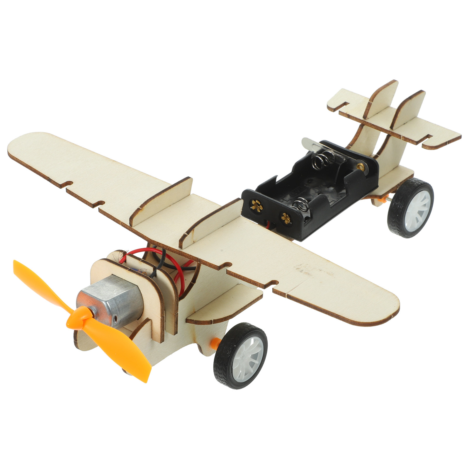 1セット木製グライダー飛行機DIY科学キット子供向けインタラ - Science Project のレビューと価格