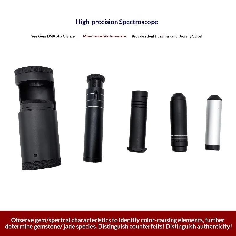 ハンドヘルド宝石分光鏡二重鏡GH翡翠宝石識別ツールDIY宝石 - Spectroscope Handheld のレビューと価格