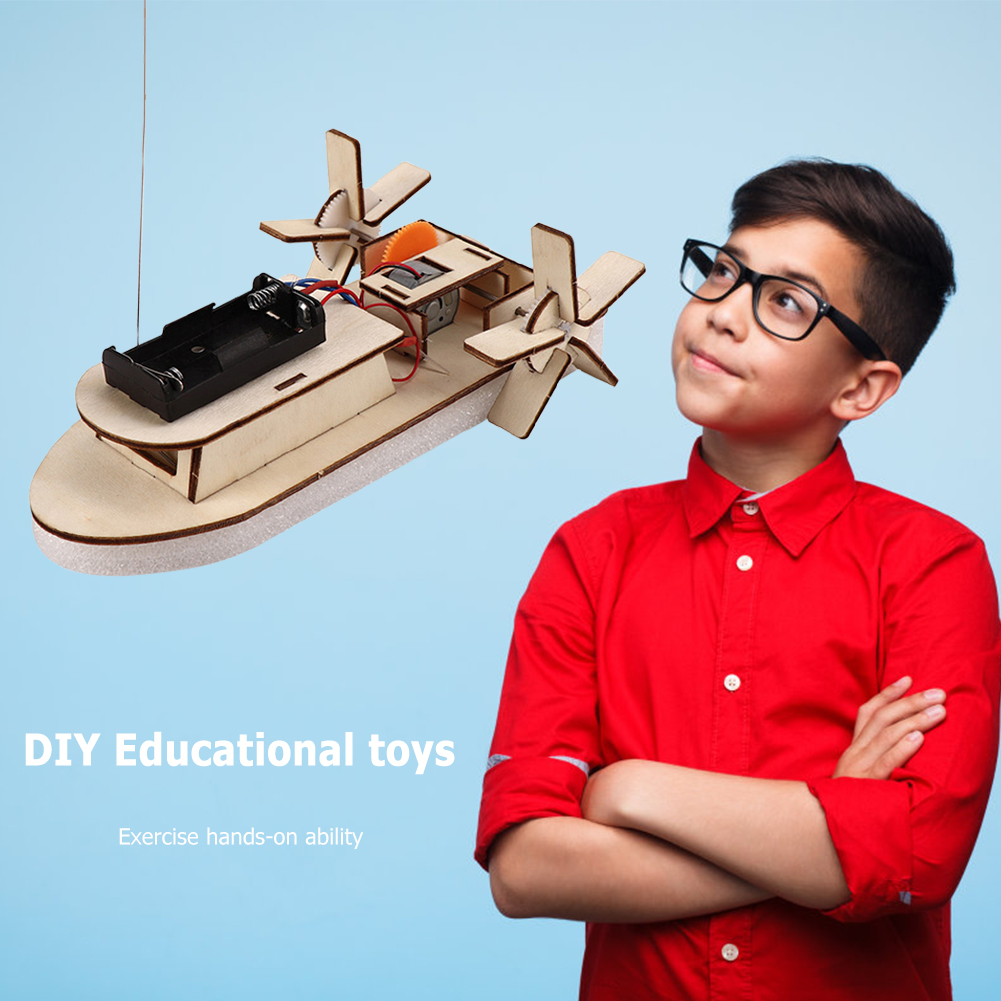 DIY ボートモデル科学おもちゃ子供 STEM 電気教育教育 - Science Max のレビューと価格