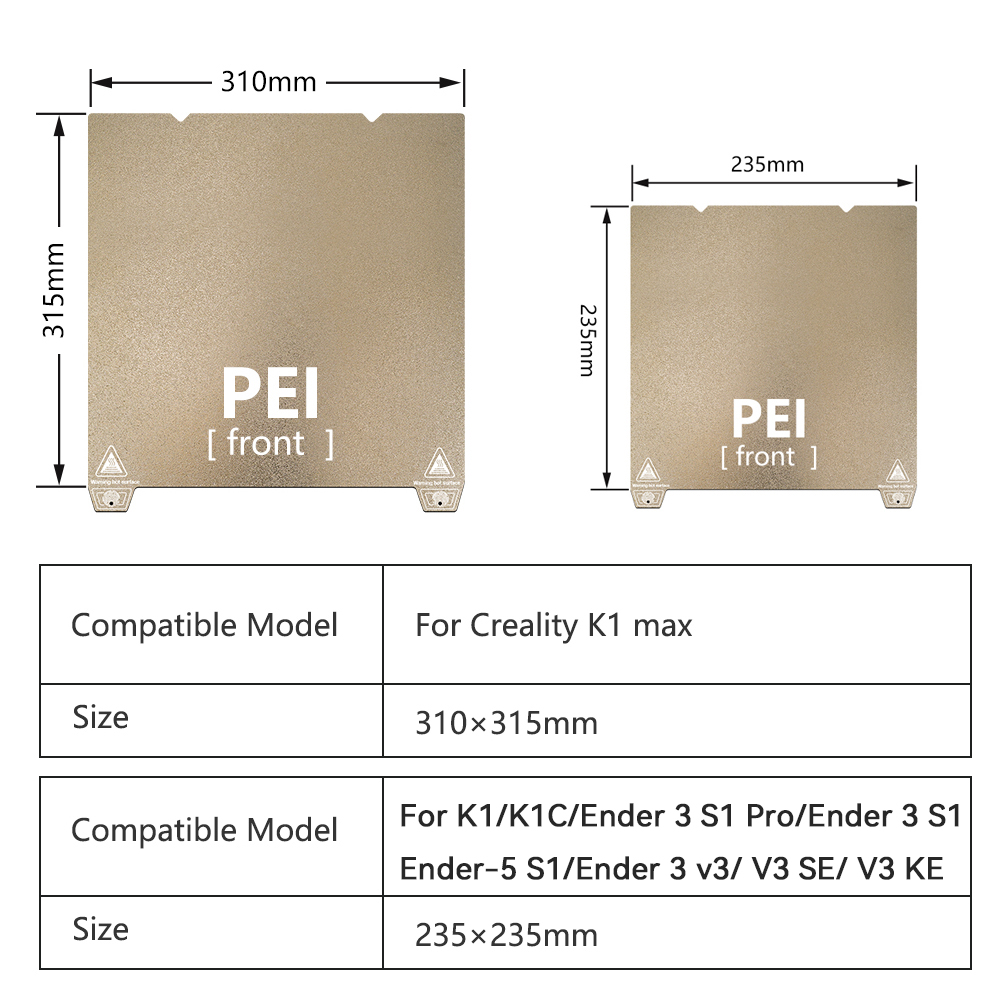 K1 最大ビルドプレート Creality K1C ベッド  - Science Max のレビューと価格