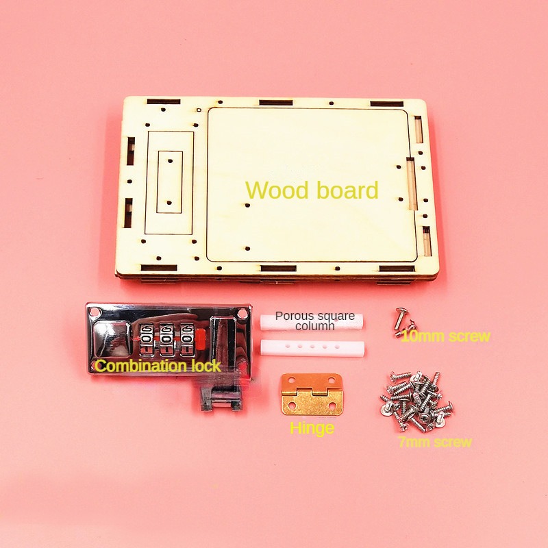 DIY-メカニカルパスワード付きの木製玩具,手作りの木製ボッ - Science And Invention のレビューと価格