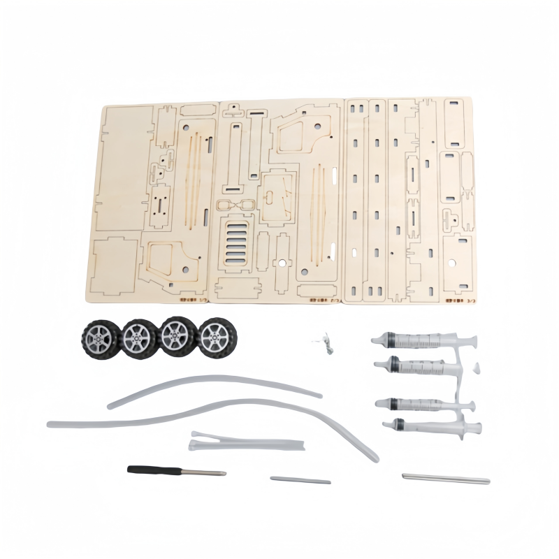 DIY木製はしご消防車モデルキット 子供向け - 教育用物理 - Science Project Kit のレビューと価格
