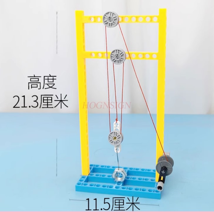 プーリーブロック物理科学実験装置、子供のDIY手作り技術、実 - Science And Invention のレビューと価格