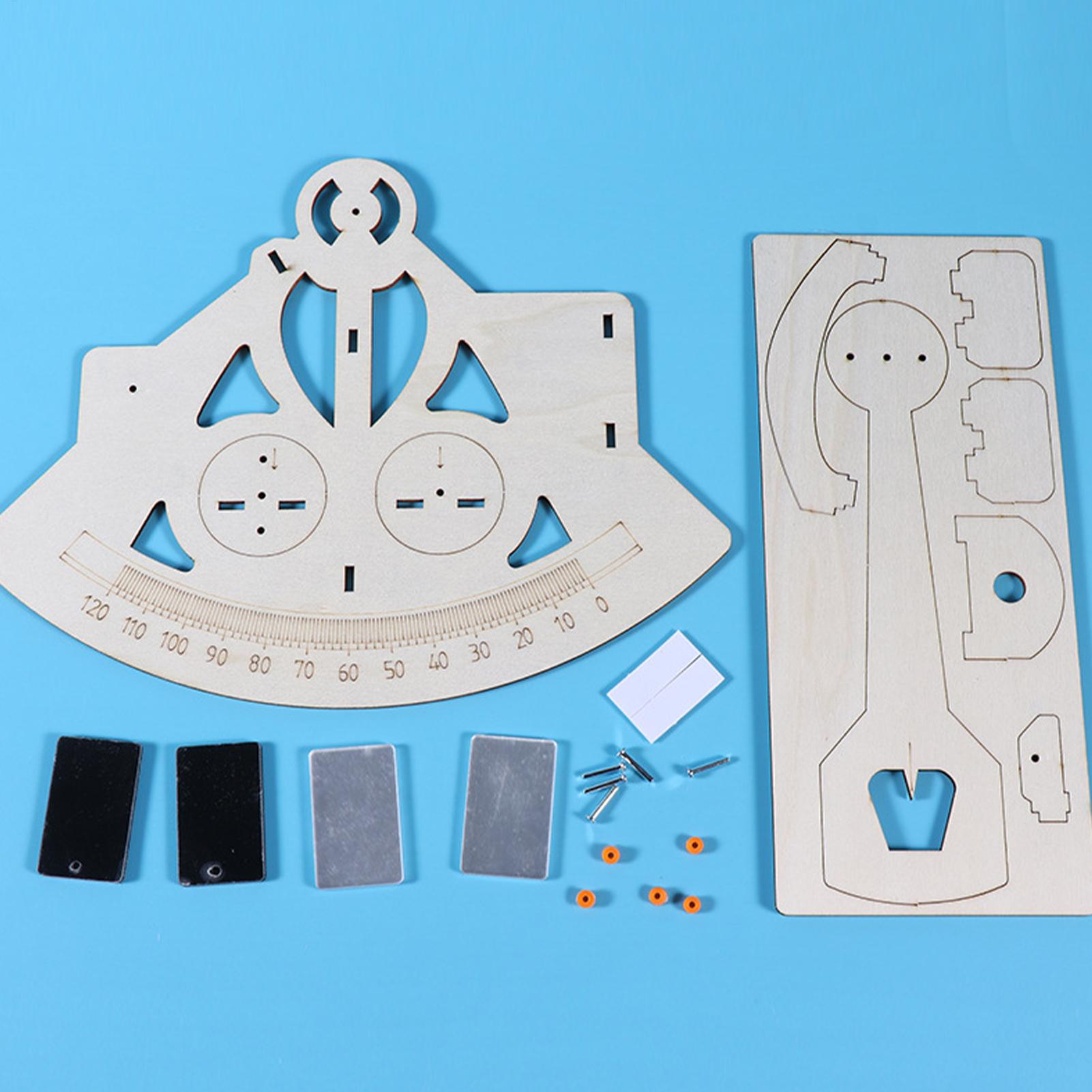 木製 DIY セーラーセクスタンツモデル航海ツール科学キット - Science Max のレビューと価格