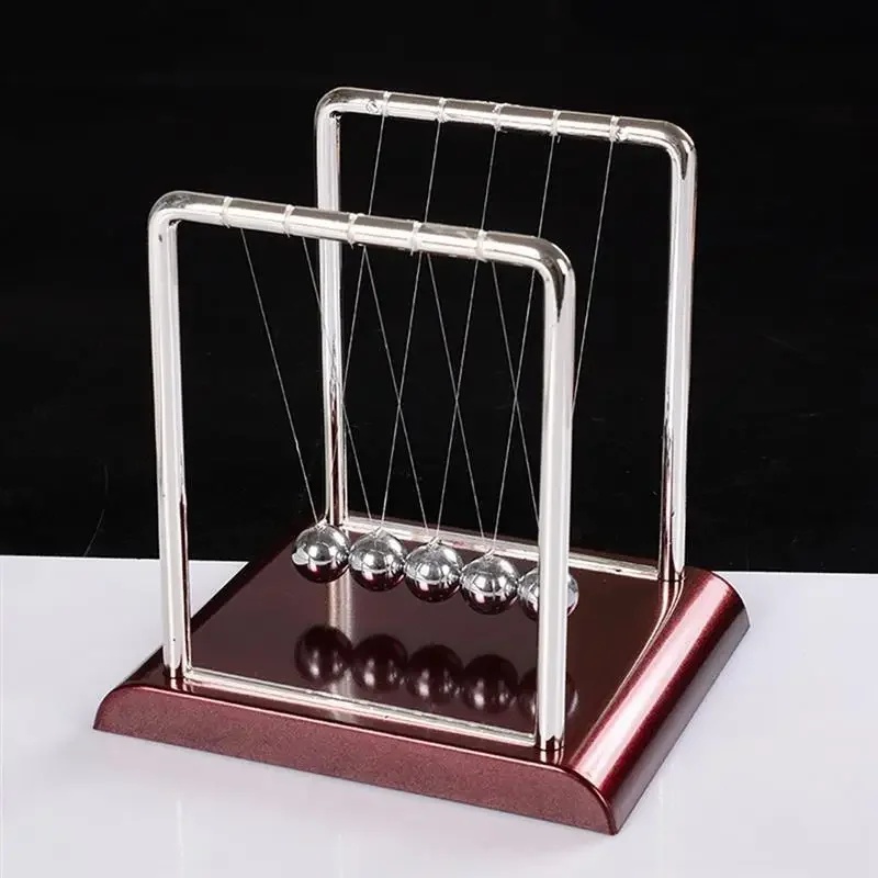 ニュートンクレイドルバランススチールボール、永久運動衝突振り - Newton Cradle Large のレビューと価格