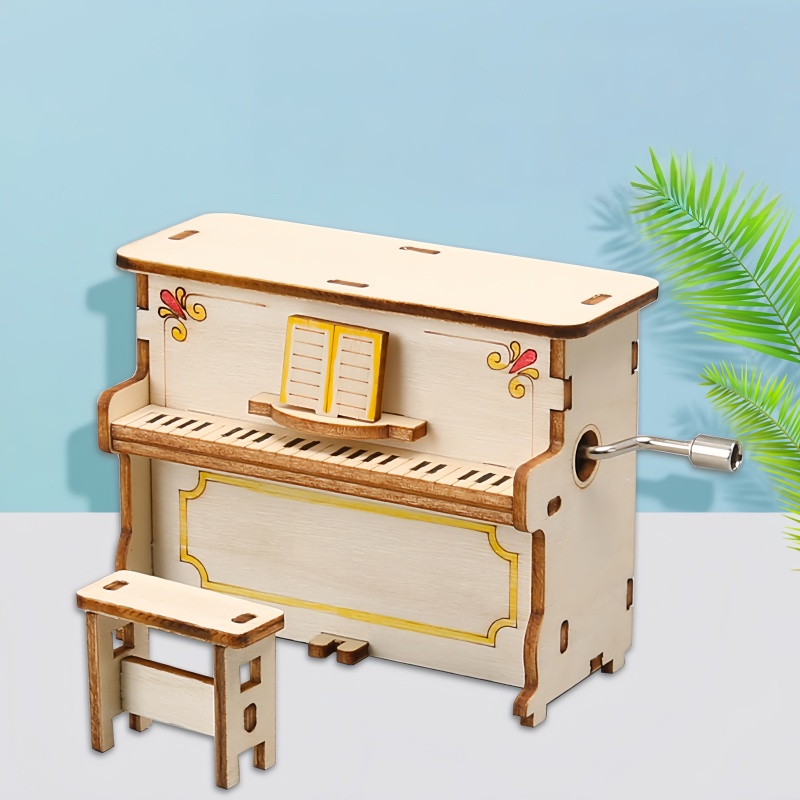 DIY 手回し式子供用ピアノ教育科学実験モデル手組み立ておも - Science Max のレビューと価格
