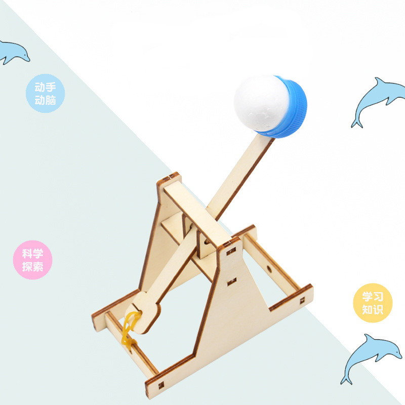 子供のパズル組み立てカタパルト模型玩具 DIY 創造的な科学 - Science And Invention のレビューと価格